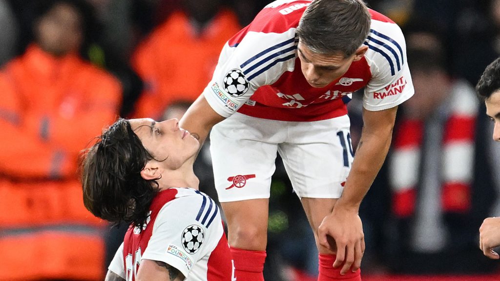 Arsenal could be without FIVE key players for Liverpool clash as Arteta gives worrying update on duo