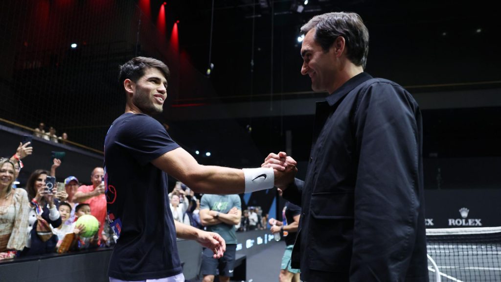 Carlos Alcaraz won't reveal Roger Federer's advice Carlos Alcaraz won't reveal Roger Federer's advice