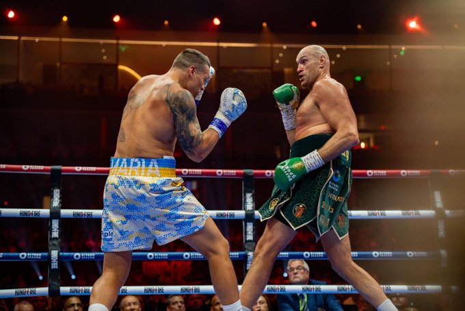 Tyson Fury: “Whoever I’ve faced more than once has been knocked out in the rematch.”