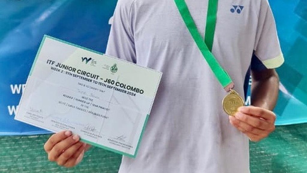 Tavish Pahwa wins maiden ITF juniors title Tavish Pahwa wins maiden ITF juniors title