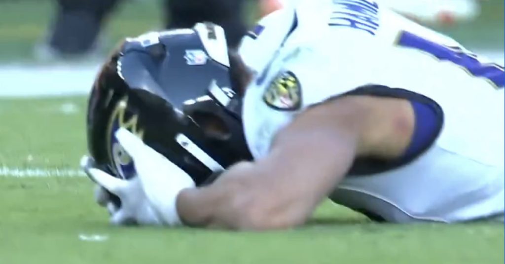 The Ravens dropped the easiest interception ever and lost to Browns because of it