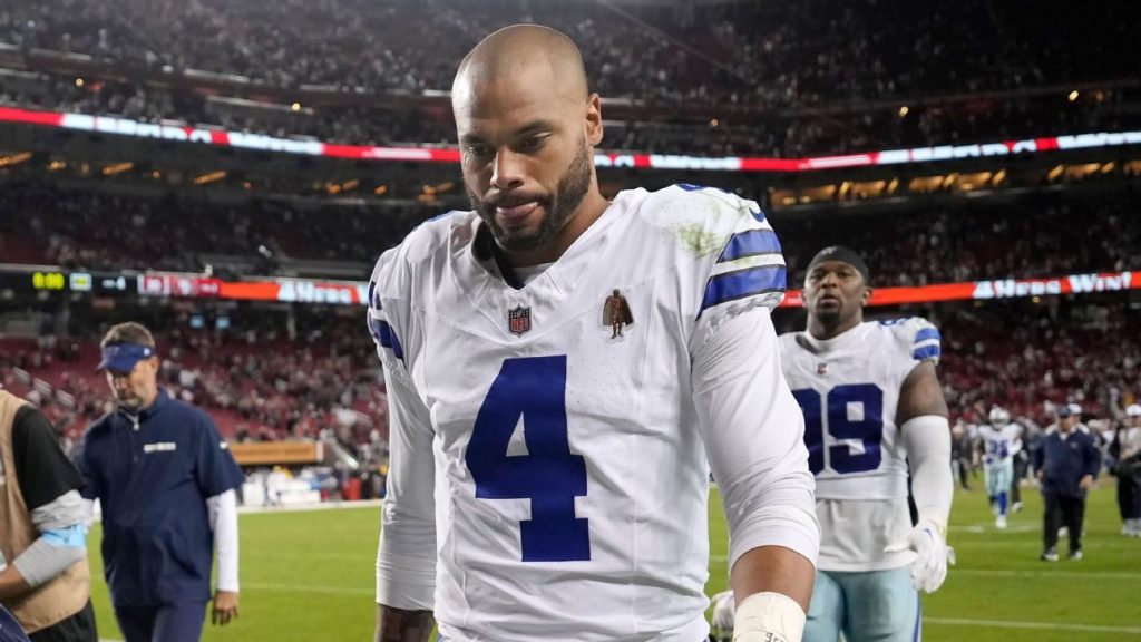 Another missed chance by Cowboys, Dak Prescott versus 49ers