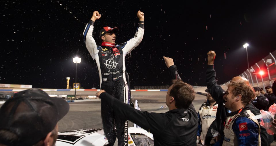 Sean Hingorani Goes Flag to Flag to Win the ARCA West Race at Kern Raceway