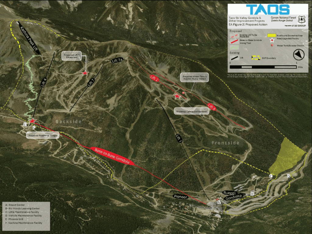 Forest Service Approves Taos Base-to-Base Gondola, Lift Improvements Forest Service Approves Taos Base-to-Base Gondola, Lift Improvements