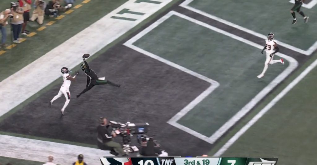 Garrett Wilson’s absurd 1-handed TD is the NFL catch of the year