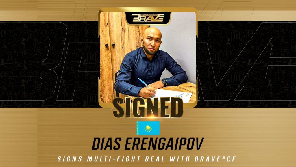 Kazakh champion Dias Erengaipov joins BRAVE CF Kazakh champion Dias Erengaipov joins BRAVE CF