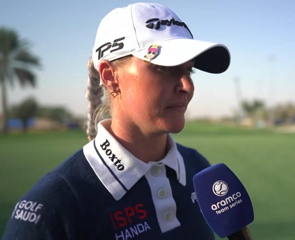 Charley Hull won the Aramco Team Series: I've been knocking on the door