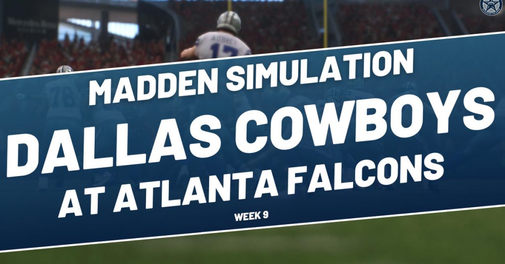Dallas Cowboys predicted to beat Atlanta Falcons on game-winning field goal according to Madden