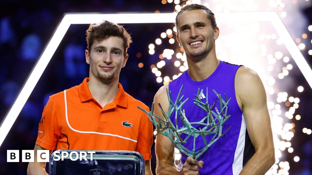 Zverev beats Humbert for first Paris Masters title Zverev beats Humbert for first Paris Masters title