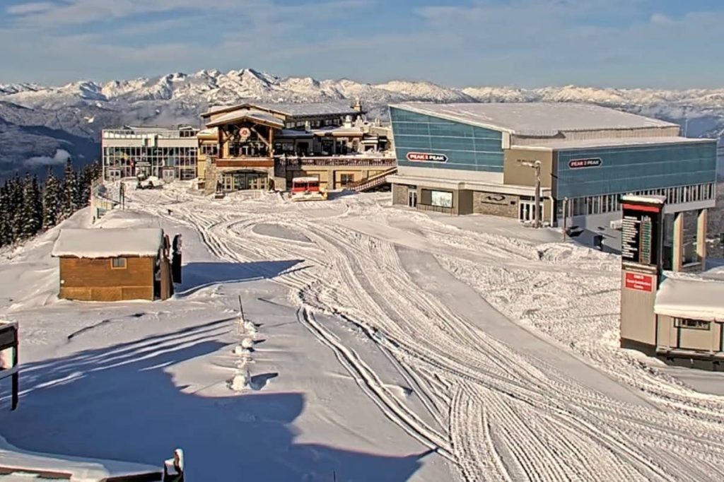 November Powder Buries Canadian Ski Resort