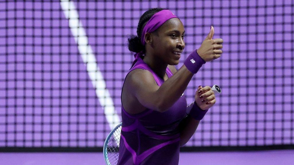 Gauff tops Swiatek to reach semis of WTA Finals Gauff tops Swiatek to reach semis of WTA Finals