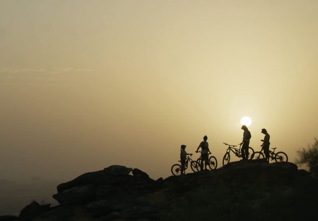 Arizona Mountain Bikers Take Advantage Of The Night During Brutally Hot Summers