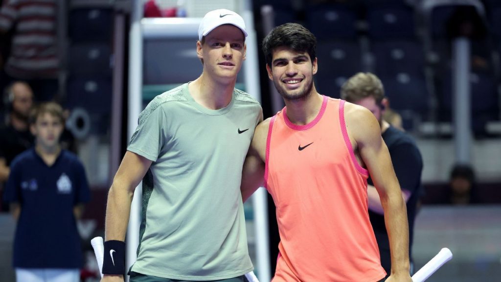 Sinner, Alcaraz in different groups for ATP Finals Sinner, Alcaraz in different groups for ATP Finals