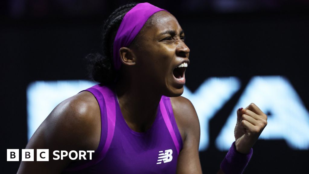 Gauff beats Sabalenka to set up WTA Finals showpiece against Zheng