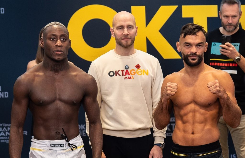 OKTAGON 63 Weigh-in Results: Buchinger vs. Nafuka headliner official