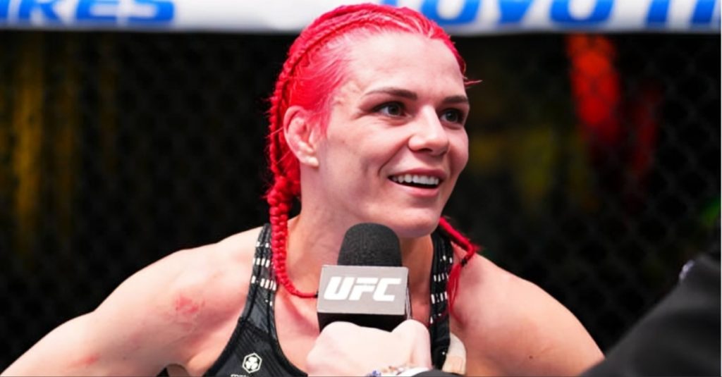 Gillian Robertson outlasts Luana Pineiro in unanimous decision win – UFC Vegas 100 Highlights