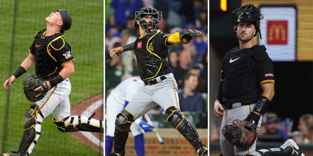 Bucs confident in catcher trio entering 2025 Bucs confident in catcher trio entering 2025