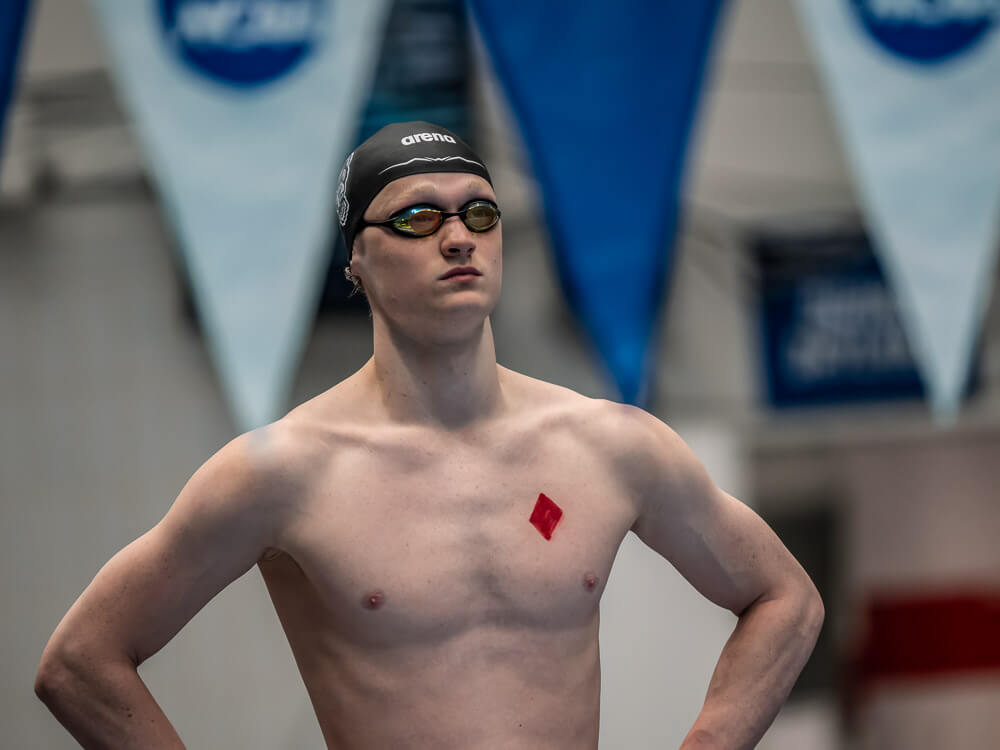 Daniel Diehl Solid in Helping NC State Finish Sweep of Georgia at Swimpalooza