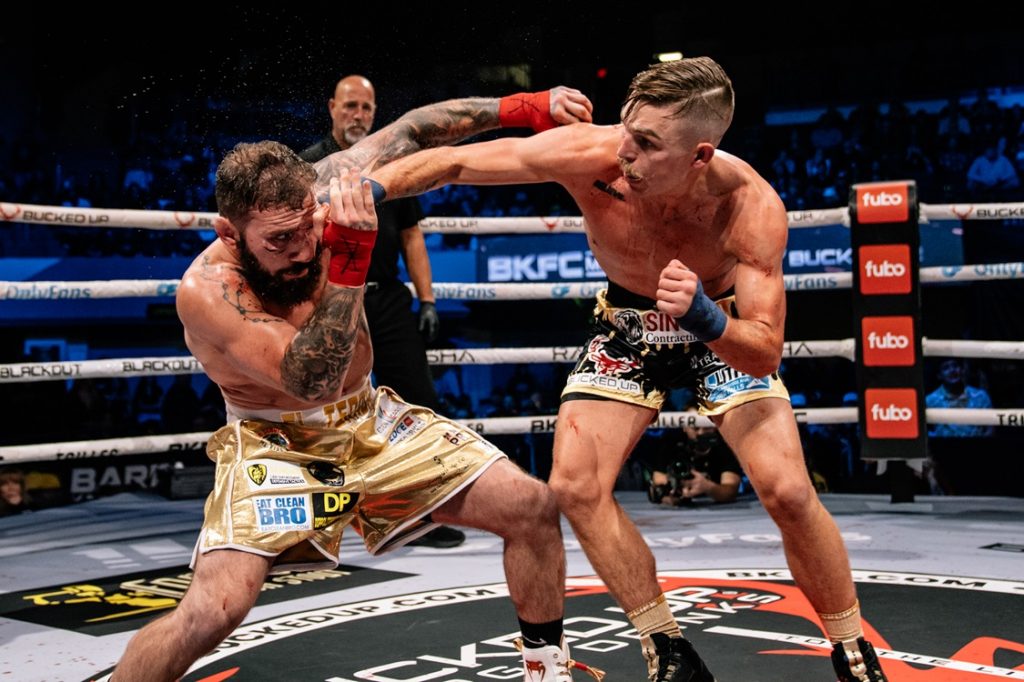 “King” Kai Stewart defeats Jimmie Rivera in BKFC title defense