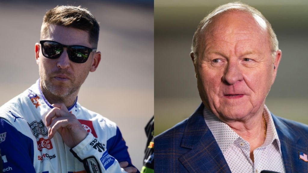 Denny Hamlin claps back at Larry McReynolds over playoff format, ‘spreading disinformation’ on 23XI lawsuit