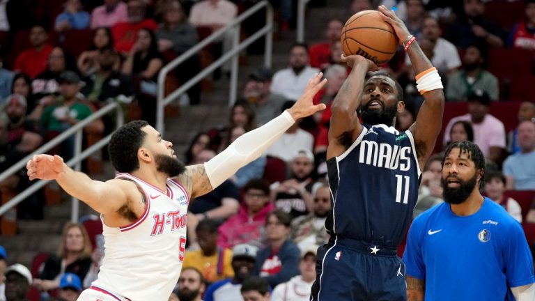 Mavericks’ Kyrie Irving sits out against Jazz with strained right shoulder