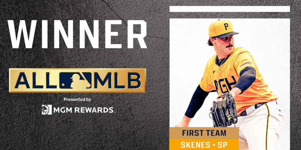 Skenes honored for rookie brilliance with All-MLB First Team
