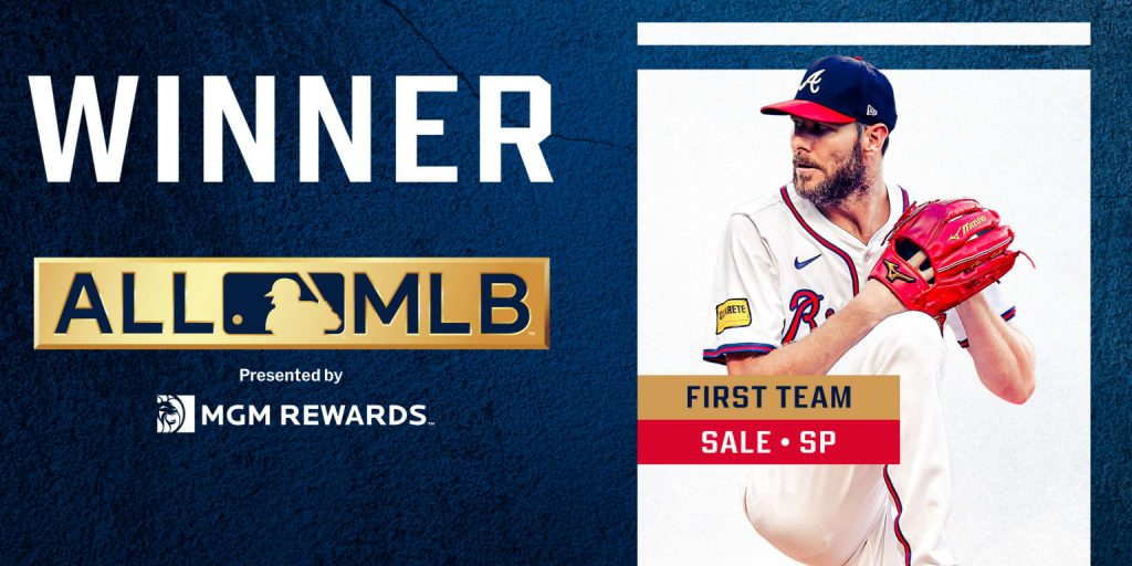 Sale named to All-MLB First Team in latest distinction of the '24 season