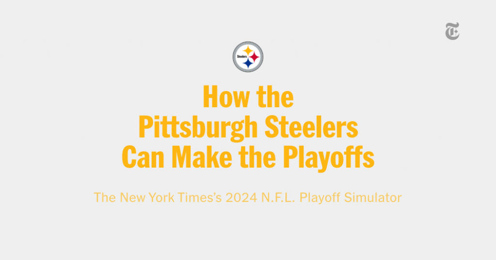 How the Pittsburgh Steelers Can Make the Playoffs: Through Week 10
