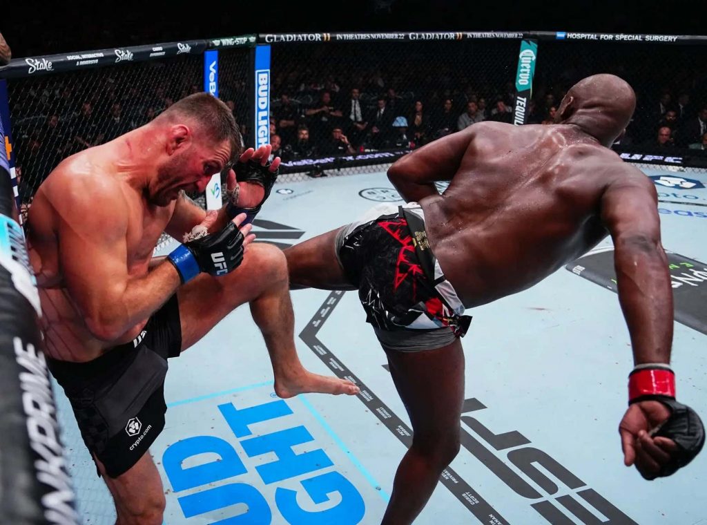 Jon Jones defends title, stops Stipe Miocic with spinning back kick in UFC 309 main event Jon Jones defends title, stops Stipe Miocic with spinning back kick in UFC 309 main event