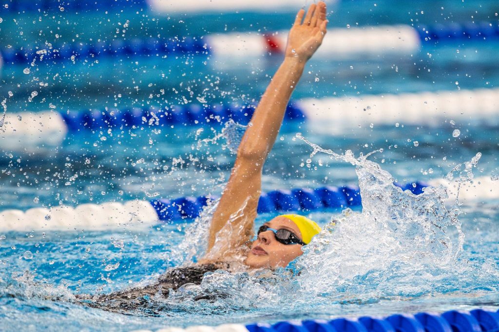 Summer McIntosh Closes Out Post-Olympic Return to Racing With Bests In 100-Yard Back/Breast