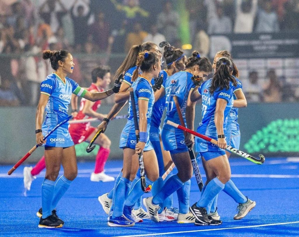 Asia: 
                                        Day 5: India Dominates Japan with a 3-0 Victory at the Bihar Women’s Asian Champions Trophy