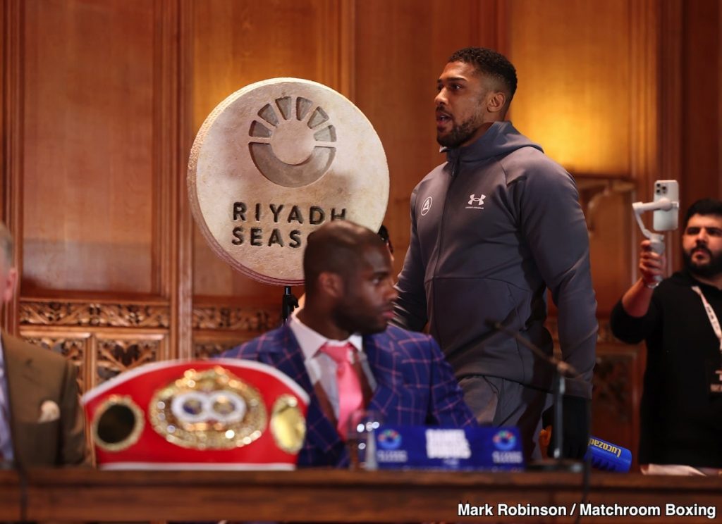 Hearn: “Expect To See Anthony Joshua In A Ring Next May Or June” Hearn: “Expect To See Anthony Joshua In A Ring Next May Or June”