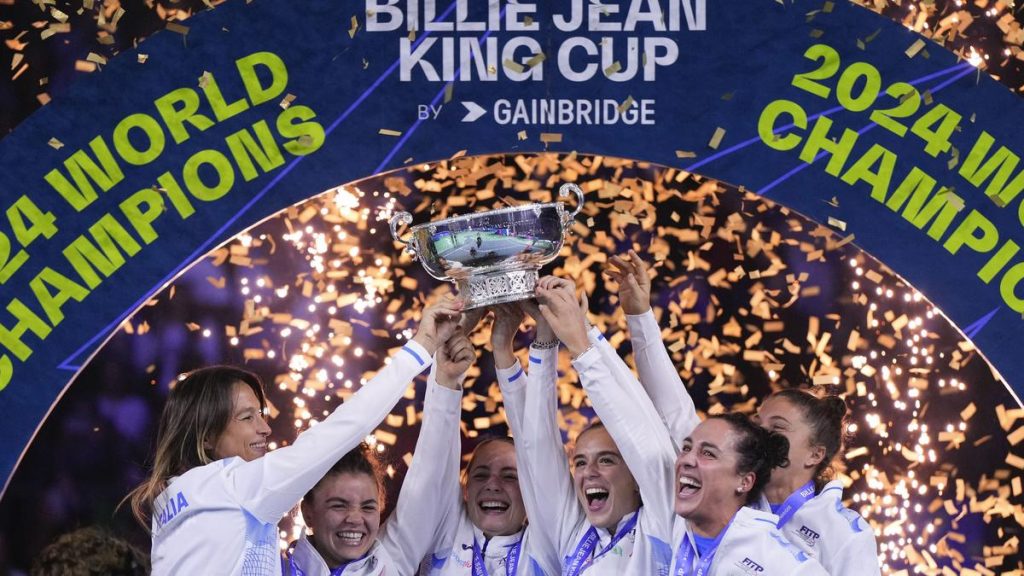 Paolini's Italy beat Slovakia to win Billie Jean King Cup Paolini's Italy beat Slovakia to win Billie Jean King Cup