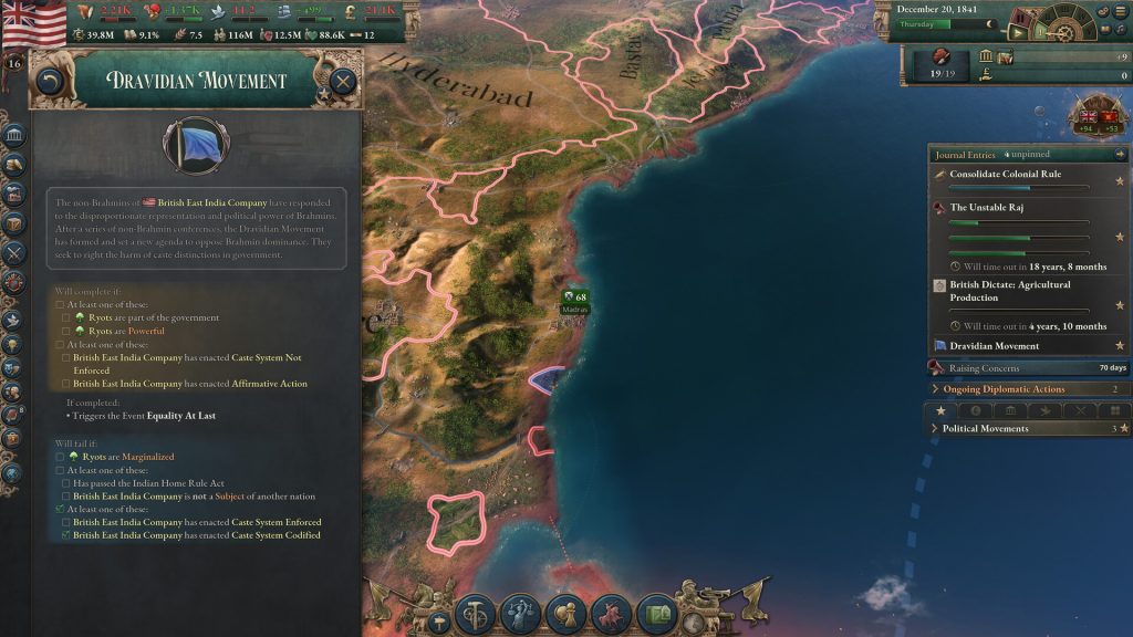 Victoria 3: Pivot of Empire Adds New Art, Events, Historical Content and More for India