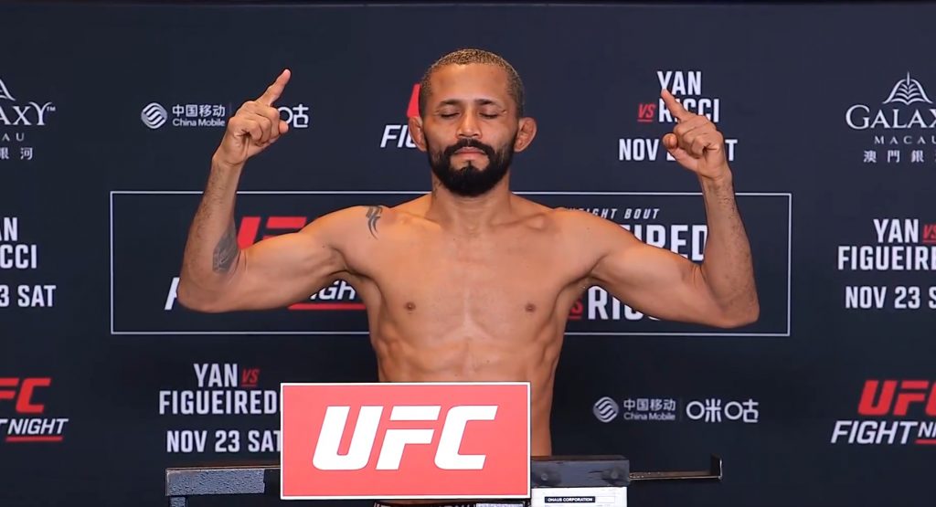 UFC Macau weigh-in results – Yan vs. Figueiredo