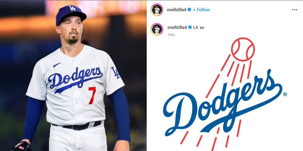 Snell agrees to 5-year deal with Dodgers (source)