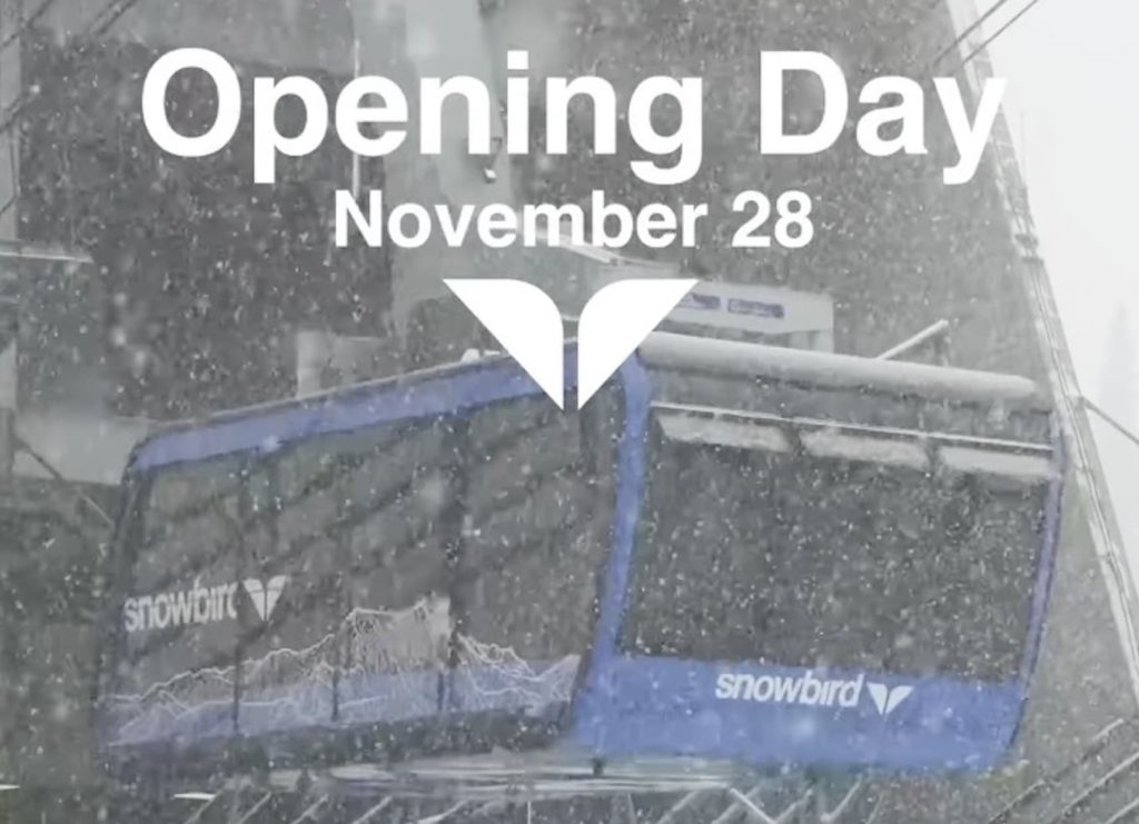 Snowbird & Telluride Are Both Opening On Thanksgiving Day
