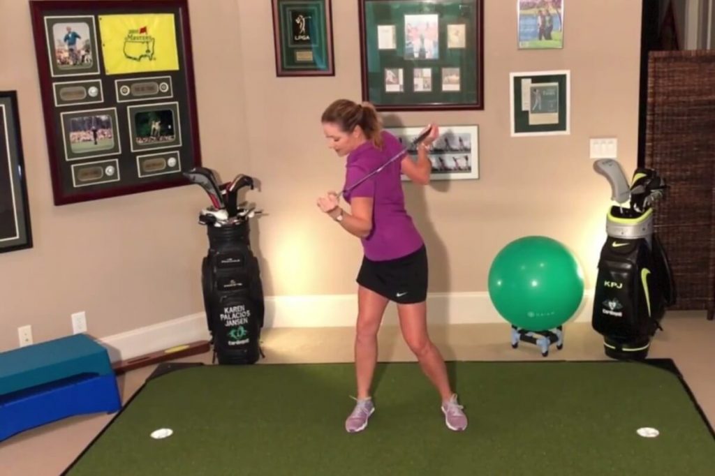 Warm Up with the Shoulder Rotators to Pivot Drill