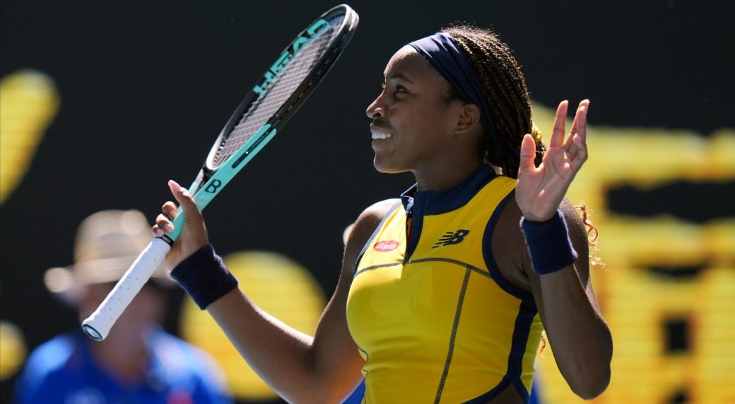 U.S. Open champ Coco Gauff into Australian Open semifinals after beating Kostyuk