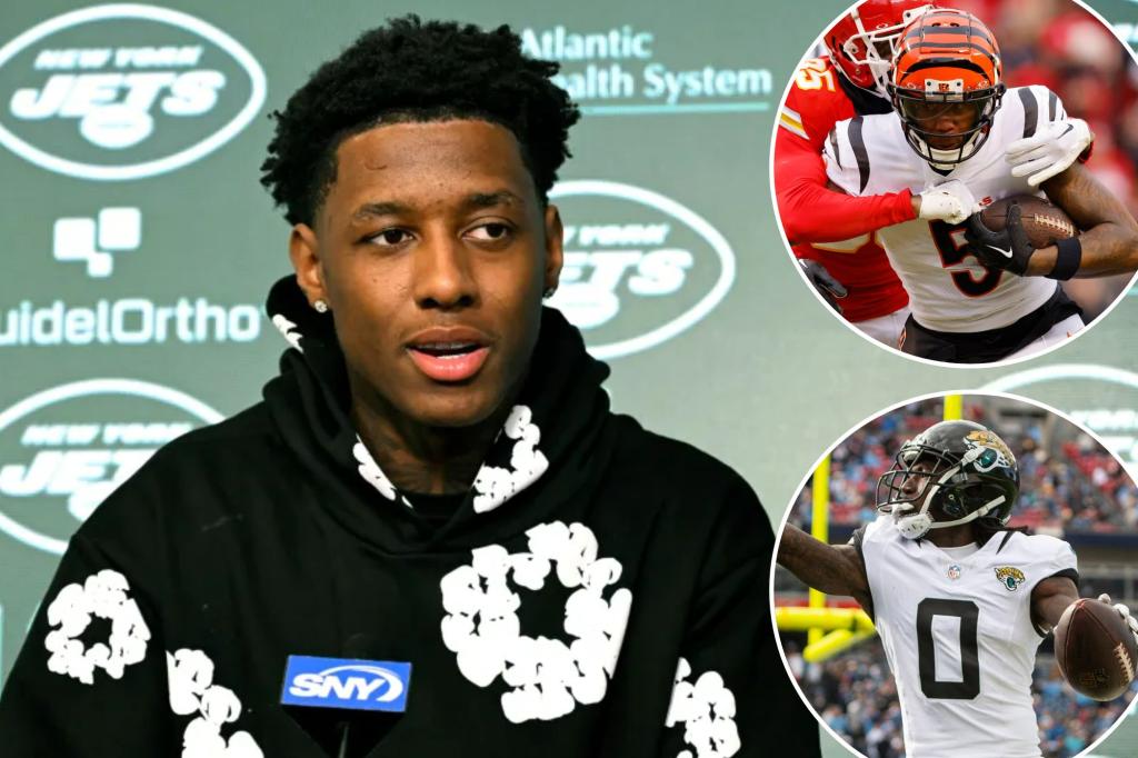 Sauce Gardner calls for Jets to sign Calvin Ridley, Tee Higgins