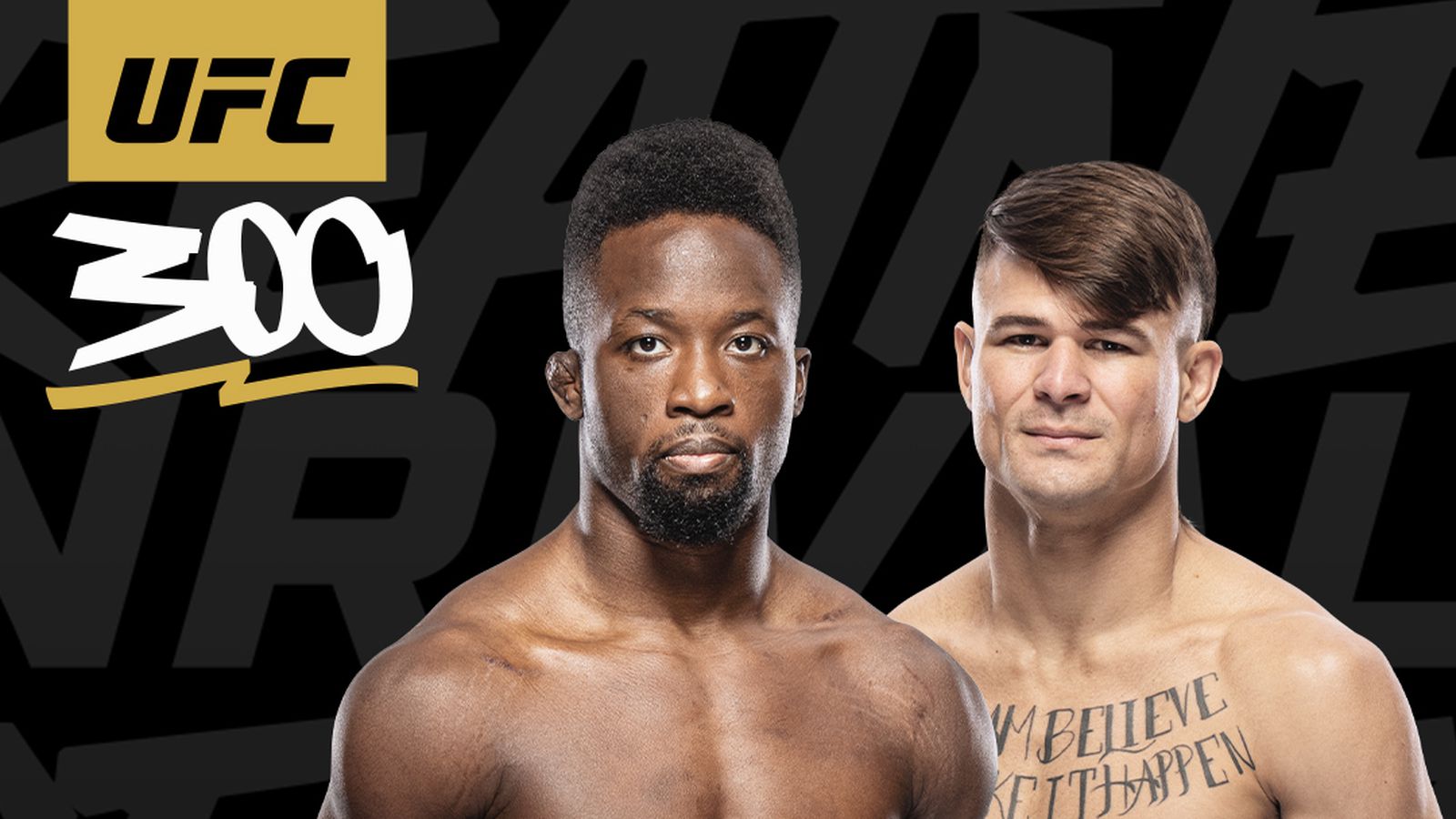 UFC 300 Gets Yusuff-Lopes (But No Main Event)