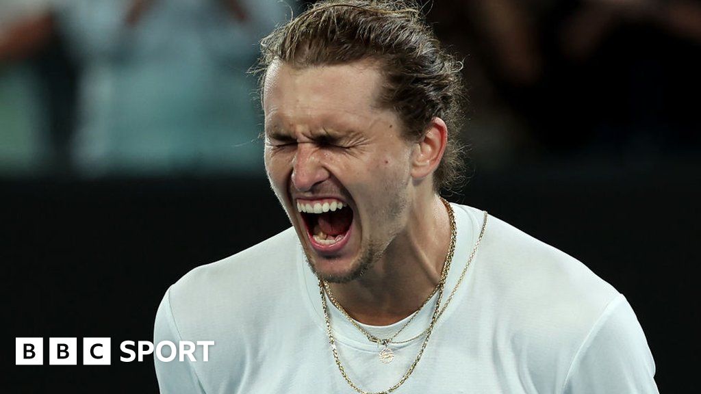 Zverev holds off Alcaraz to set up Medvedev semi-final