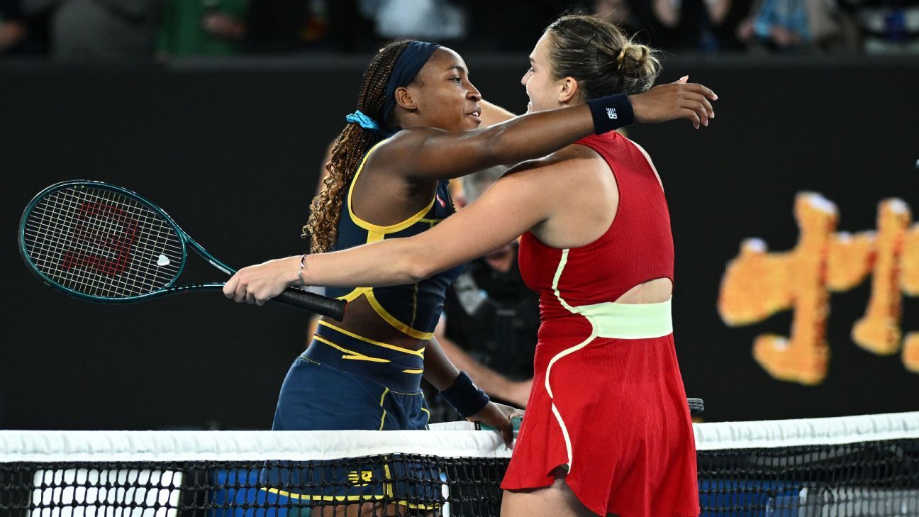 Sabalenka avenges Coco loss, vs. Zheng in final