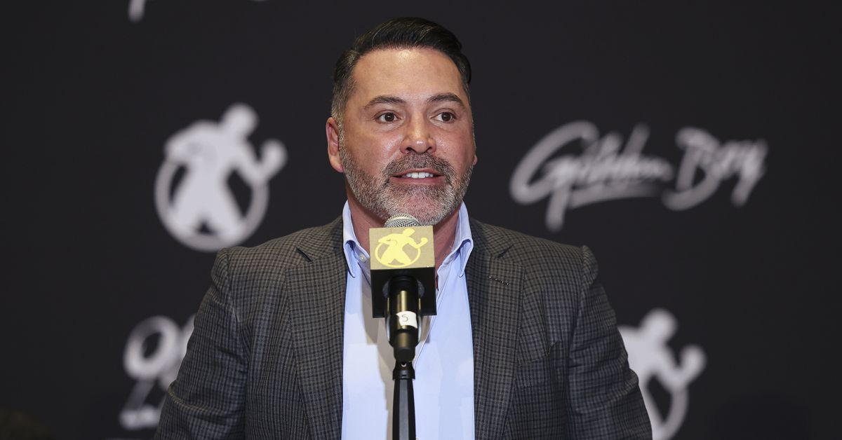 ‘That’s the appetizer for Ryan’: De La Hoya says he’s happy Romero is fighting Cruz