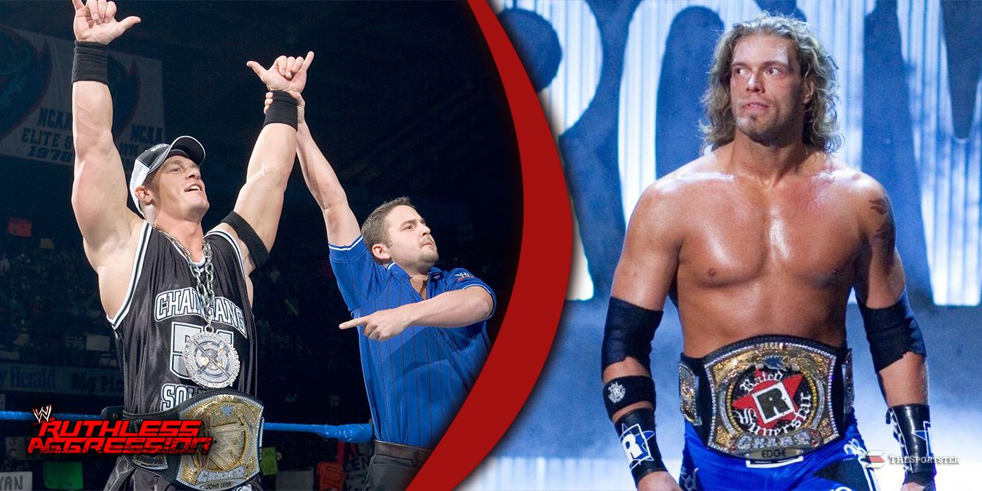 11 Best Champions Of WWE's Ruthless Aggression Era