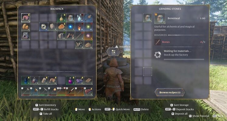 Bonemeal is essential for kickstarting your farming in Enshrouded