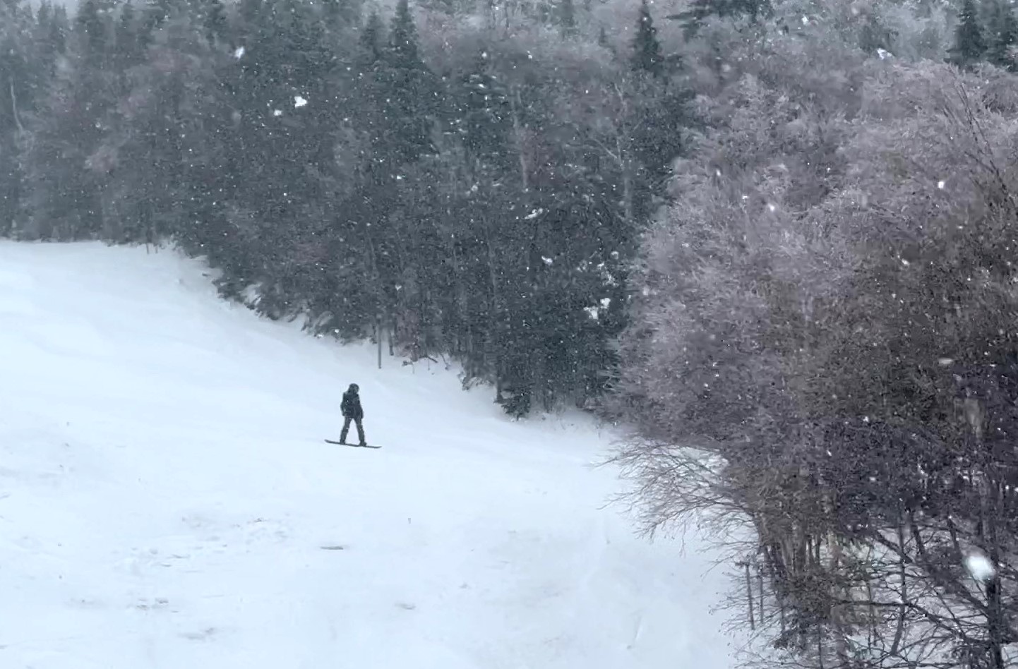 A little new snow for the weekend