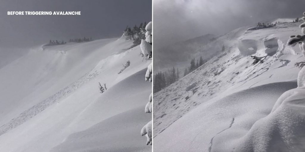 Skier Triggered Avalanche Reported Near Beaver Creek, Colorado Skier Triggered Avalanche Reported Near Beaver Creek, Colorado