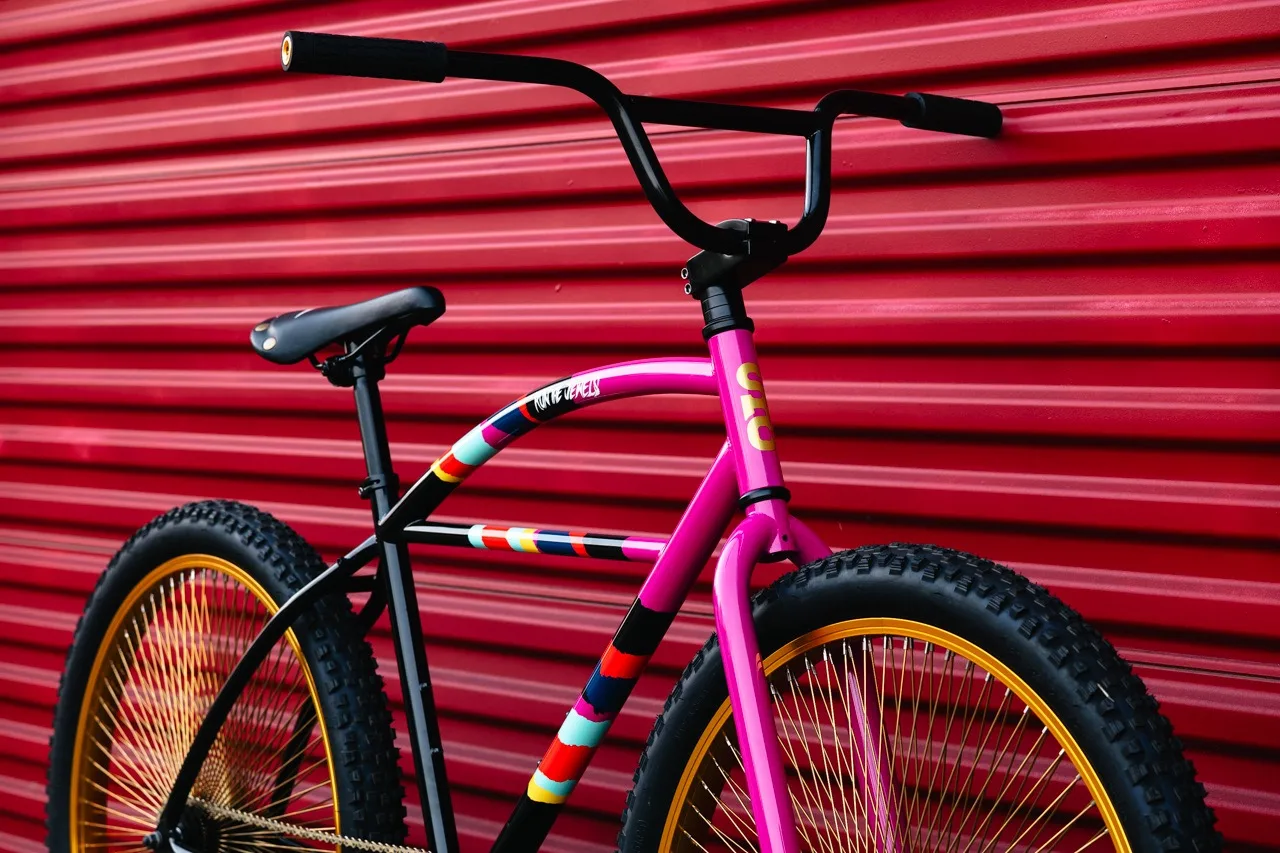 144 Spoke Gold Wheels Highlight State Bicycle x Run The Jewels Collaboration 144 Spoke Gold Wheels Highlight State Bicycle x Run The Jewels Collaboration