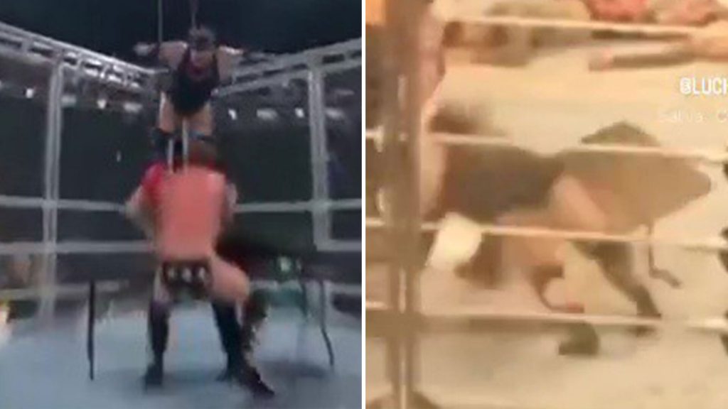 Bronson Reed breaks silence as new footage of horror injury emerges after cage leap at WWE Survivor Series Bronson Reed breaks silence as new footage of horror injury emerges after cage leap at WWE Survivor Series